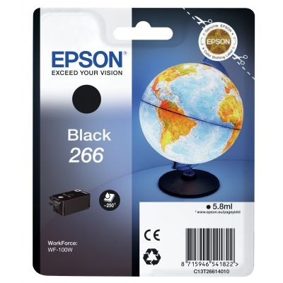 Tint Epson T266 Black must 5.8ml 250lk WF-100W