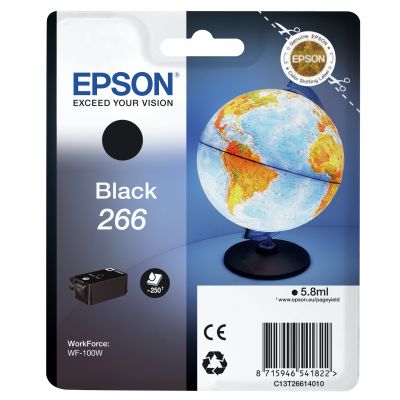 Tint Epson T266 Black must 5.8ml 250lk WF-100W, WF-110W