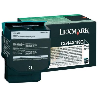 Tooner Lexmark C544X1kG BLACK cartridge, 4000 pages, for use in c544, x544