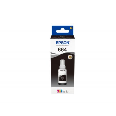 Tint Epson T6641 Must Black 70ml L100/L110/L120/L130 L200/L210/L220 L300/L310/L350/L355/L365/L382/L386 L455/L486 L550/L555/L565 L1300 L3050