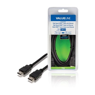 EOL Valueline VLVB34000B30 HDMI A otsik - otsik 1.4 3m