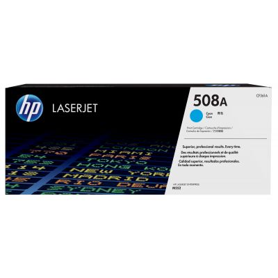 Tooner HP CF361A 508A Color LaserJet Enterprise M552dn, M553dn, M553n, M553x, MFP M577, cyan 5000lk