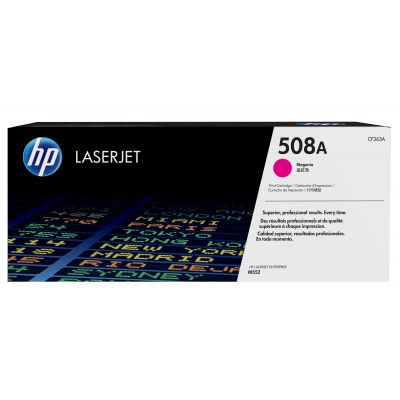 Tooner HP CF363A 508A Color LaserJet Enterprise M552dn, M553dn, M553n, M553x, MFP M577, Magenta 5000lk