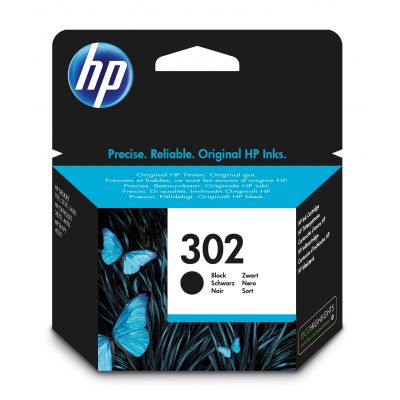 Ink HP F6U66AE No302 Black, small black 190 pages DeskJet 1110.2130 / 3630, Envy 4520/4522, OfficeJet 3830/4650