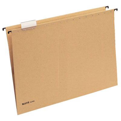 Hanging covers A3 Leitz ALPHA, 470x353cm, natural brown cardboard