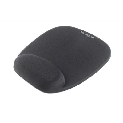 Mouse Pad Foam Kensington with Integral Wrist Rest Black