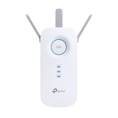 WiFi Leviala laiendaja TP-LINK RE450 range extender, RJ45 LAN GigE, 802.11abgn/ac, Dual Band 2.4GHz/5GHz, 450+1300Mbit/s