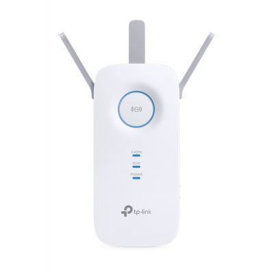 TP-LINK RE450 - Wi-Fi range extender - 10Mb LAN, 100Mb LAN, GigE - 802.11a / b / g / n / ac - Dual Band 2.4GHz/5GHz, 450+1300 Mbit/s 2YW