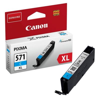 Ink Canon CLI-571XL Cyan high volume 11ml 680pg PIXMA MG5750 / 5751/5753 6851/6853 7750/7751/7752/7753, TS5050 / 6050 8050/9050