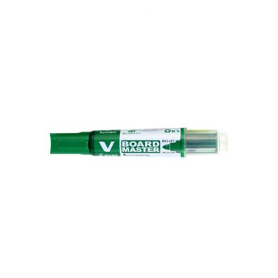 Whiteboard marker Pilot V Board Master, line 2.3mm, bullet tip, refillable, green, BeGreen -91% recycled