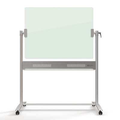 Nobo Brilliant White Glass Mobile Whiteboard 120x90cm