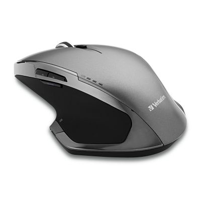 Hiir Verbatim Wireless Desktop 8-button Deluxe Blue 1LED Mouse 1000dpi, USB nano reciever, 2xAAA, Win XP/Vista/7/8/10, 2YW