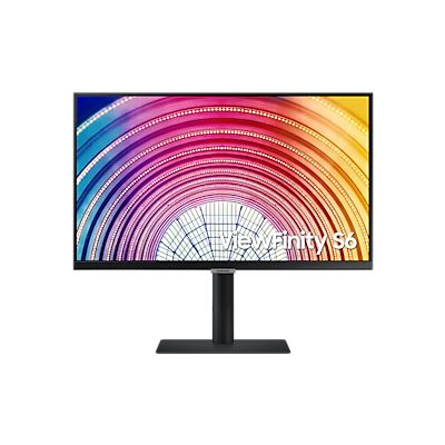 LCD Monitor|SAMSUNG|S24A600NAU|24"|Business|Panel IPS|2560x1440|16:9|75 Hz|Swivel|Pivot|Height adjustable|Tilt|Colour Black|LS24A600NAUXEN