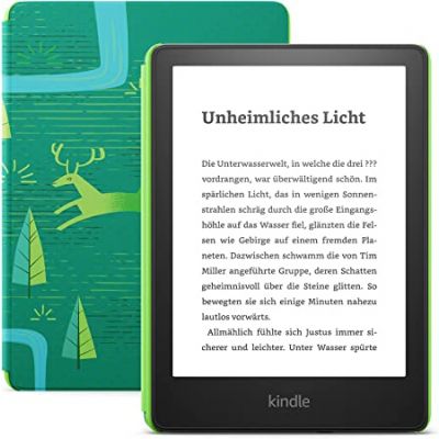Amazon Kindle Paperwhite Kids 16GB 11th Gen, emerald forest