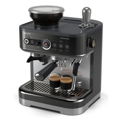 Philips | Espresso Machine | PSA3218/10 Barista Brew | Pump pressure 15 bar | Built-in milk frother | Semi-automatic | 1350 W | Black
