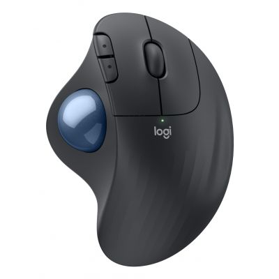 Hiir Logitech ERGO M575s Wireless Trackball Mouse Graphite, 5-button, 2.4GHz, Bluetooth5.0LE, 1xAA