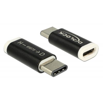 Adapter USB Type-C M pistik -> micro-USB2.0 F pesa, 3YW