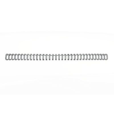 Wire spines GBC 3:1 NO6 9.5mm A4 Black/100
