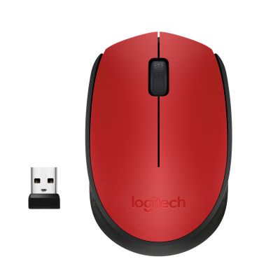Hiir Logitech M171 Wireless Mouse Red/punane