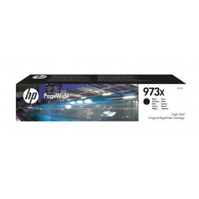 Ink HP 973X L0S07AE High Yield Black 10000pages PageWide Pro 452dn / dw / dwt, 477dn / dw / dwt, Managed MFP P57750dw, P55250dw