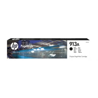 Tint HP 913A L0R95AE Black/must 3500lk PageWide 352, MFP 377; Pro 452/477/552; Managed MFP P57750, P55250