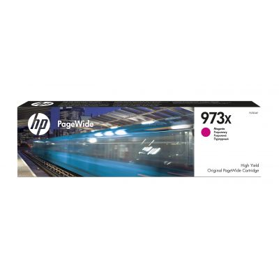 HP 973X F6T82AE High Yield Magenta High Volume 7000pages PageWide Pro 452dn / dw / dwt, 477dn / dw / dwt, Managed MFP P57750dw, P55250dw