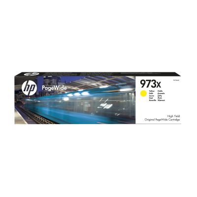 Ink HP 973X F6T83AE High Yield Yellow 7000pages PageWide Pro 452dn / dw / dwt, 477dn / dw / dwt, Managed MFP P57750dw, P55250d