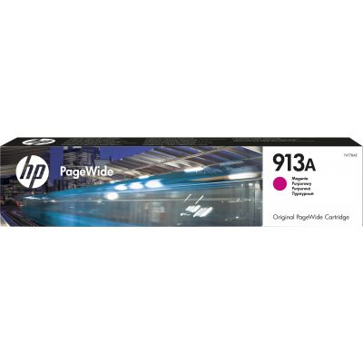 Ink HP 913A F6T78AE Magenta 3000p PageWide 352, MFP 377; Pro 452/477/552; Managed MFP P57750, P55250