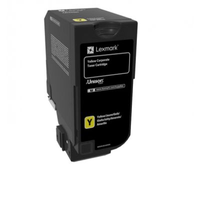 Tooner Lexmark Yellow/kollane Standard Capacity 3000lk CS720DE/DTE CS725DE/DTE CX725DE/DHE/DTHE