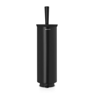 Toilet brush and holder Brabantia, for wall / Black, black