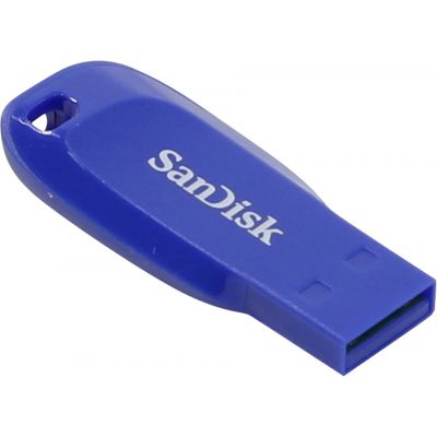 USB-mälupulk SanDisk Cruzer Blade 64GB sinine (electric blue) USB2.0