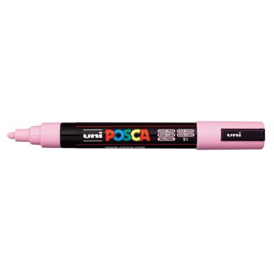 Marker Uni Posca PC5M light pink,1.8- 2.5mm