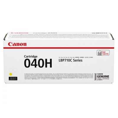 Tooner Canon 040HYellow kollane suuremahuline 10000lk i-SENSYS LBP712Cdn, LBP710Cx, LBP712Cx