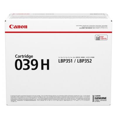 CANON CRG039H cartridge black for LBP351x/352x high capacity 25.000 pages