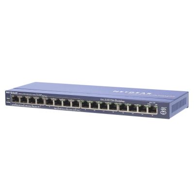 Netgear ProSafe Switch 16 x 10/100 Port with 8 Port PoE, external power supply