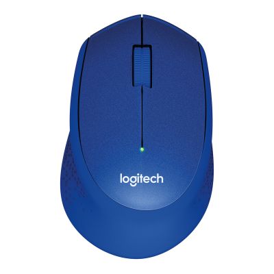 Mouse Logitech M330 Wireless Silent Plus Mouse Blue / blue 2.4GHz 1000dpi AA-battery 2YW
