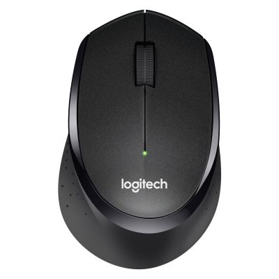 Mouse Logitech M330 Wireless Silent Plus Mouse Black / black 2.4GHz 1000dpi AA-battery 2YW