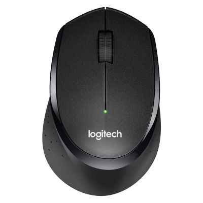 Hiir Logitech M330 Wireless Silent Plus Mouse Black/must 2.4GHz 1000dpi AA-battery 2YW