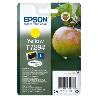 Tint Epson T1294 yellow suuremahuline 7ml SX425/SX525/BX305/BX320/BX625