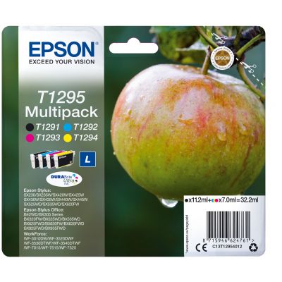 Tint Epson T1295 komplekt suuremahuline must 11,2ml ja värvid 3x7ml SX425/SX525/BX305/BX320/BX625