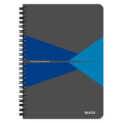 Notebook Leitz Office A5 Ruled, wirebound with PP cover