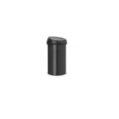 K0064874_1_Prugikast_60L_Brabantia_jaotusegaTouch_Bin_kuni_puutele_avanev_40_25_62Matt_Blackblack_lid