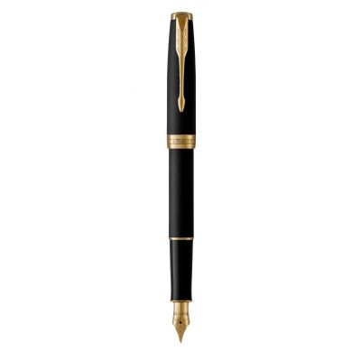 Fountain pen Parker Sonnet Matte Black GT, Fine
