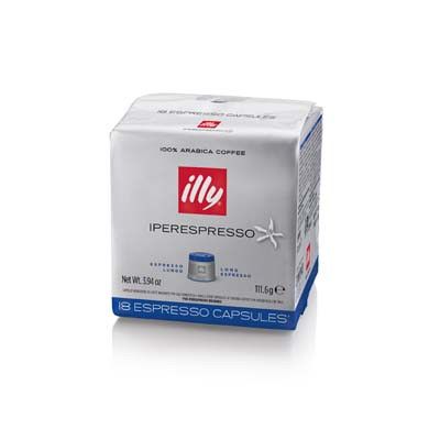 Kohvikapslid Illy, espresso, 18tk  Longo