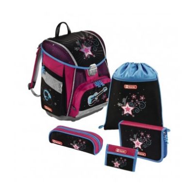 Rucksack set SBS Light 2 Popstar, rucksack / complete large backpack / small backpack / shoe bag