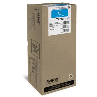 Tint Epson T9742 Cyan XXL 735ml 84000lk Ink Supply Unit WorkForce Pro WF-C869R RIPS