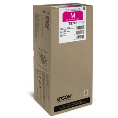 Tint Epson T9743 Magenta XXL 735ml 84000lk Ink Supply Unit WorkForce Pro WF-C869R RIPS