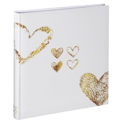Hama "Lazise" 29x32cm album for 200 photos with a size of 10x15 cm, glue-in type, gold