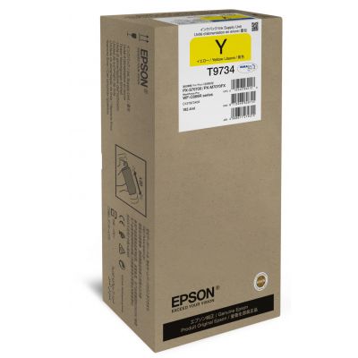 tint Epson T9734 Yellow/kollane XL 192ml 22000lk Ink Supply Unit WorkForce Pro WF-C869R RIPS