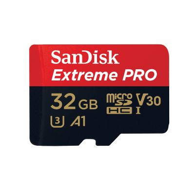 Mälukaart Sandisk microSD Ext Pro 32GB 100MB/s A1/Class 10 /V30/UHS-I/U3